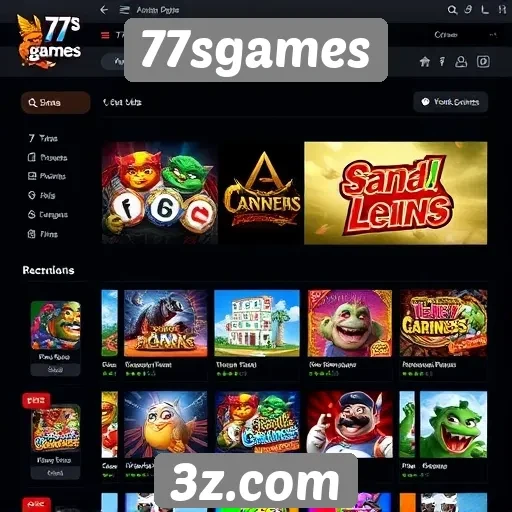 Experiência do usuário no site 77sgames é destaque